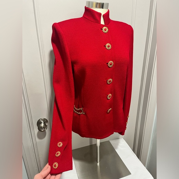 St. John Collection Knit Blazer - Picture 4 of 11